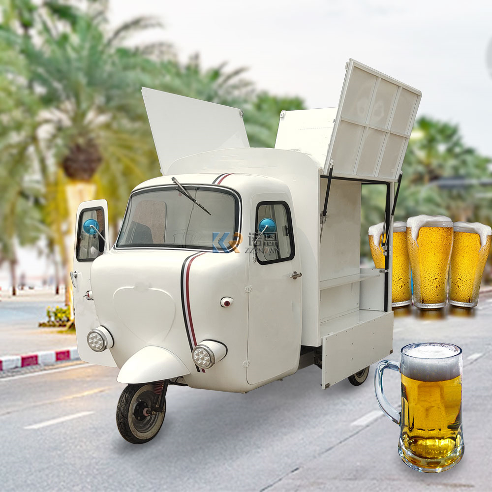 Hot Dog Vending Cart - 3 Wheel Lambro Street Mobile Fast