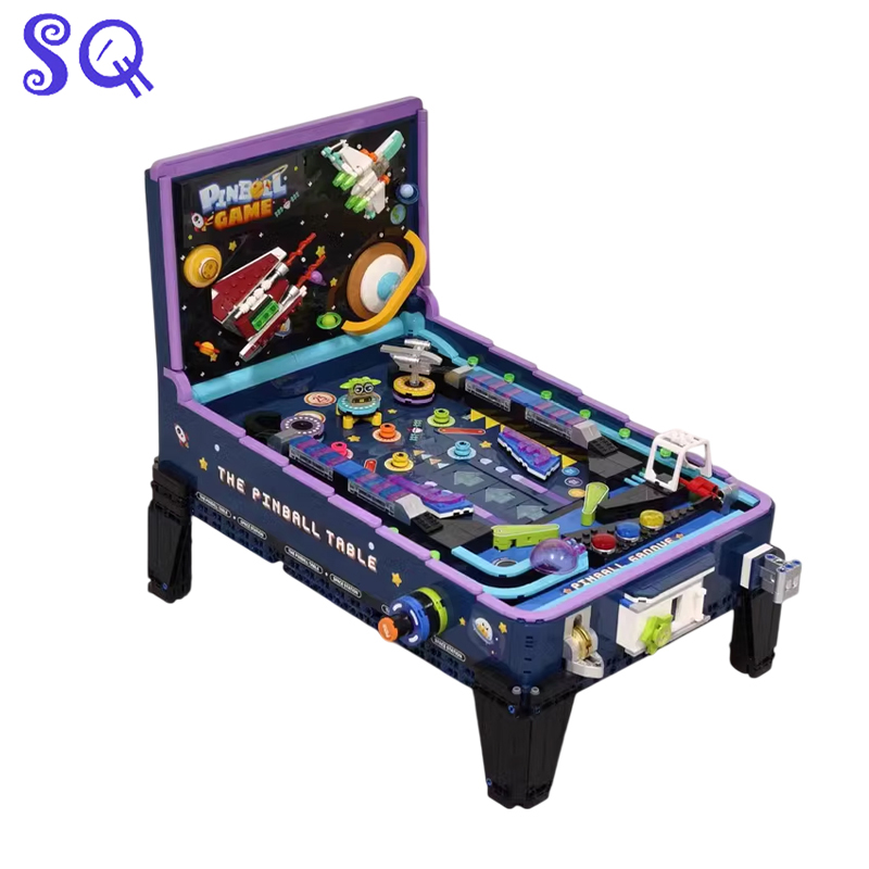 Skee Ball Arcade - Mini Pinball Game Machine Toy Block