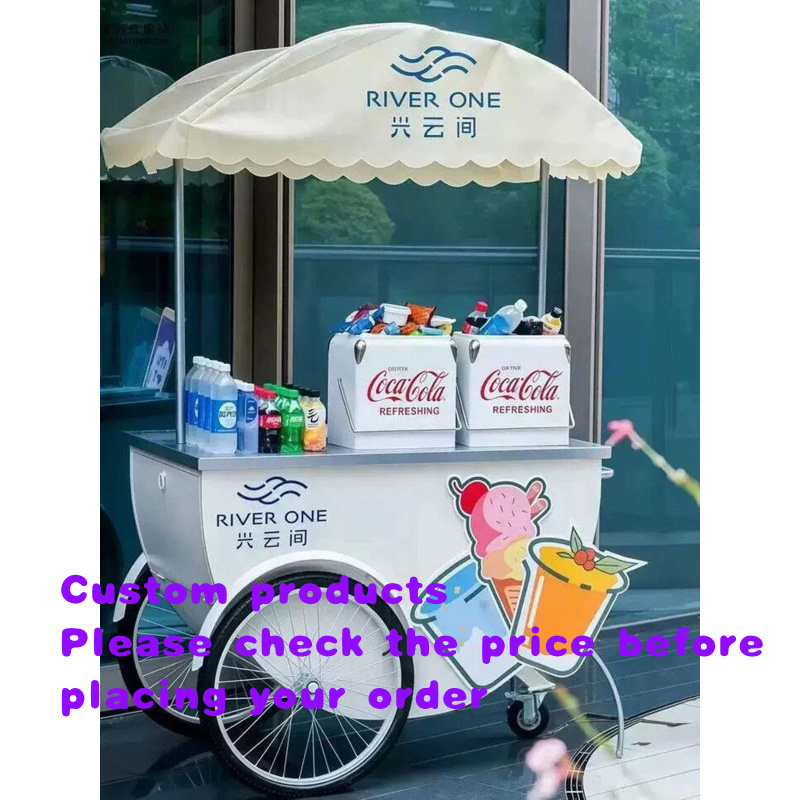 custom.Mobile Metal Trolley wi - Hot Dog Vending Cart 评论和价格