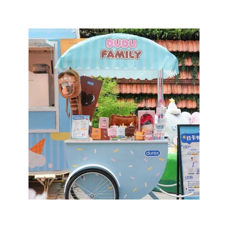 custom.Mobile Metal Trolley wi - Hot Dog Vending Cart 评论和价格