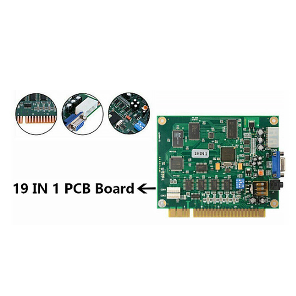 CEA 19 In 1 Multicade PCB Boar - Usb Game Board Jamma 评论和价格