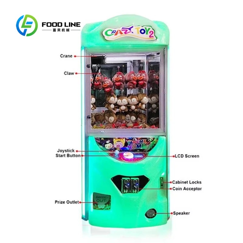 Customized Coin Operated Arcad - Arcade Prize Vending Machine 评论和价格