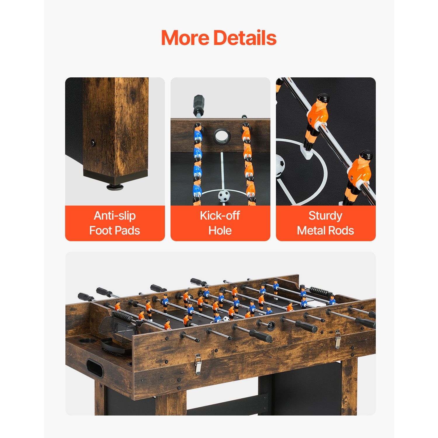 3-In-1 Combo Game Table Set, 5 - Air Hockey Table 评论和价格