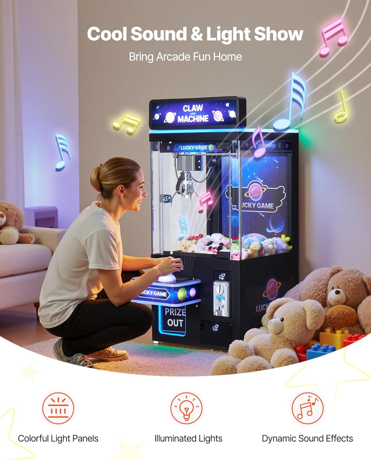 VEVOR Claw Crane Machine, Medi - Claw Crane Machine 评论和价格