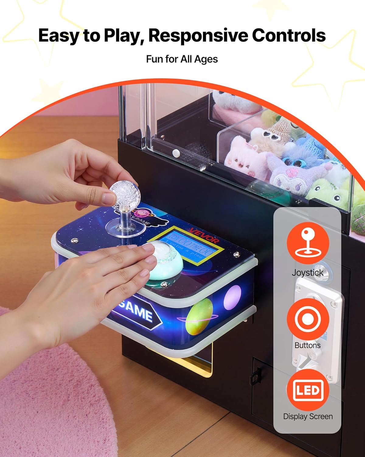 VEVOR Claw Crane Machine, Medi - Claw Crane Machine 评论和价格