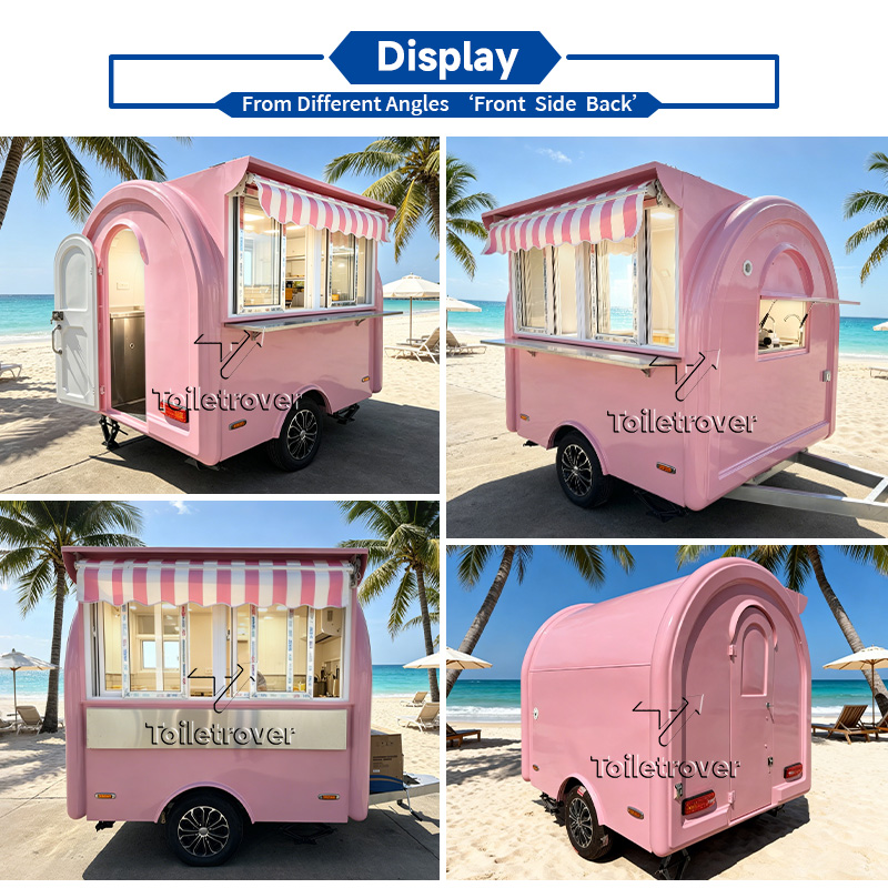 Wholesale Remorque Food Truck  - Hot Dog Vending Cart 评论和价格