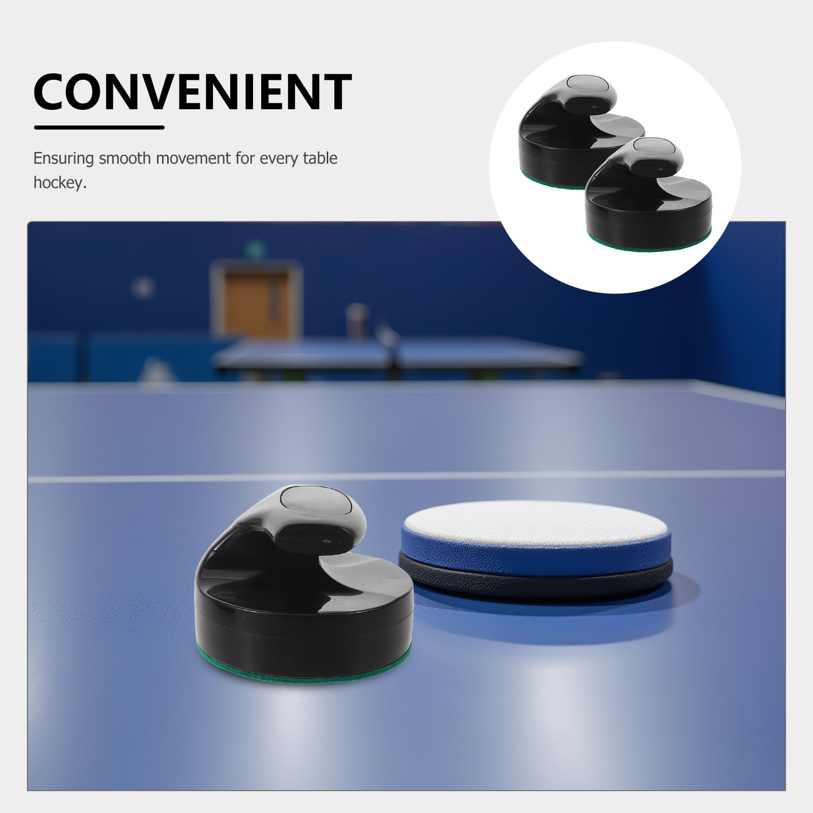 2Pcs Air Hockey Table Pushers  - Air Hockey Table 评论和价格