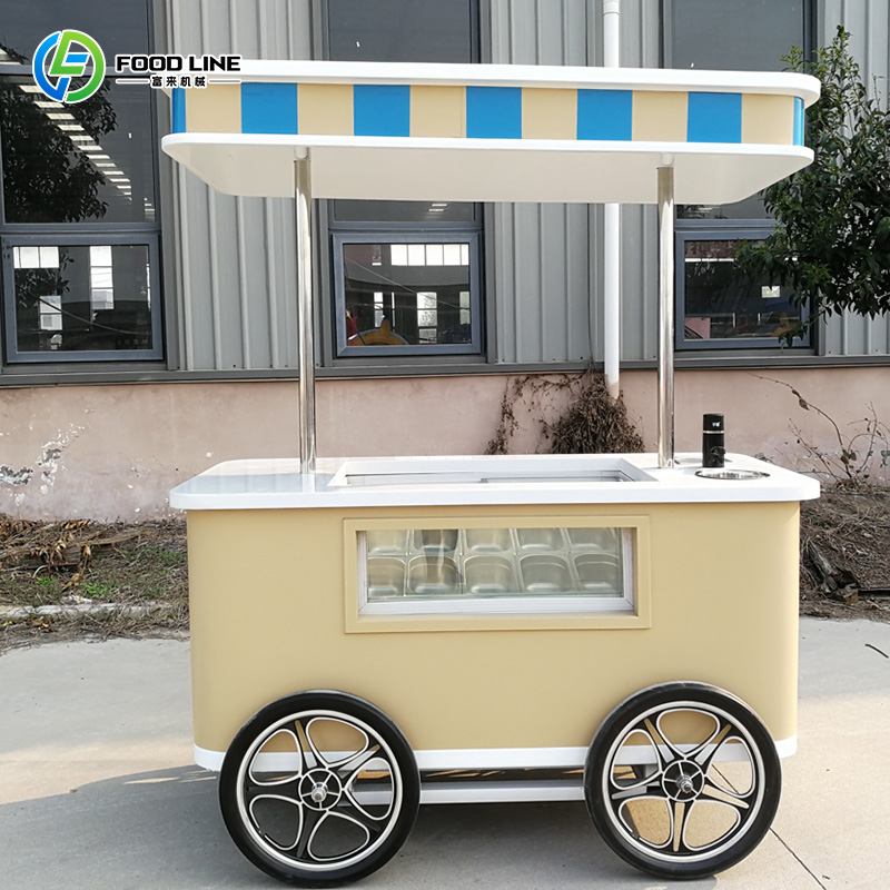 Customized Outdoor Electric Ic - Hot Dog Vending Cart 评论和价格