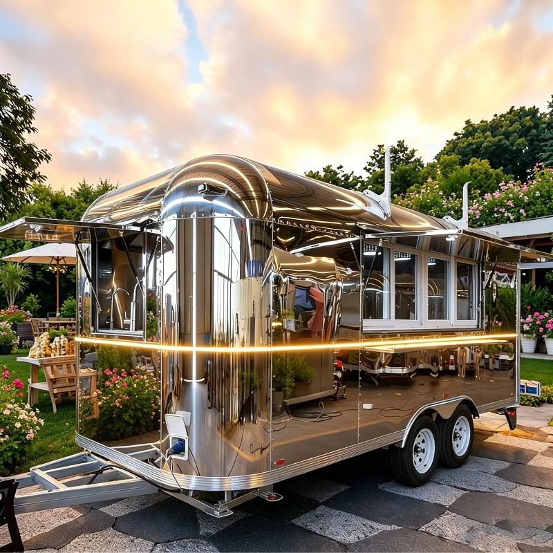Fully Equipped Mobile Food Tru - Hot Dog Vending Cart 评论和价格