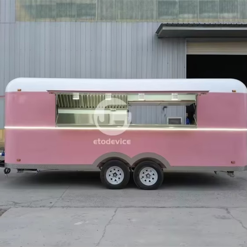 Customized 5.5m Fully Equipped - Hot Dog Vending Cart 评论和价格