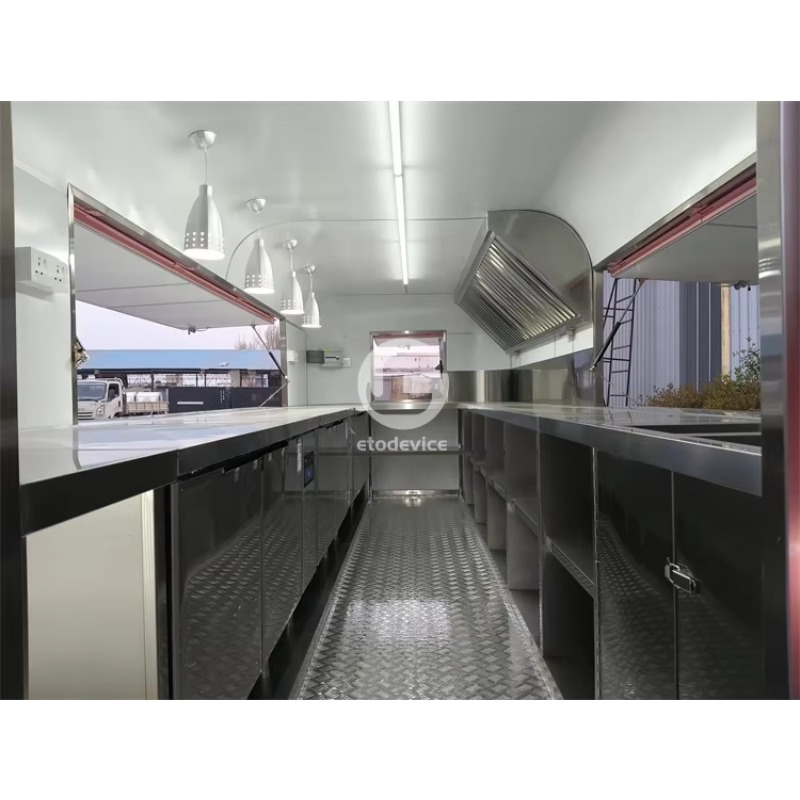 Customized 5.5m Fully Equipped - Hot Dog Vending Cart 评论和价格